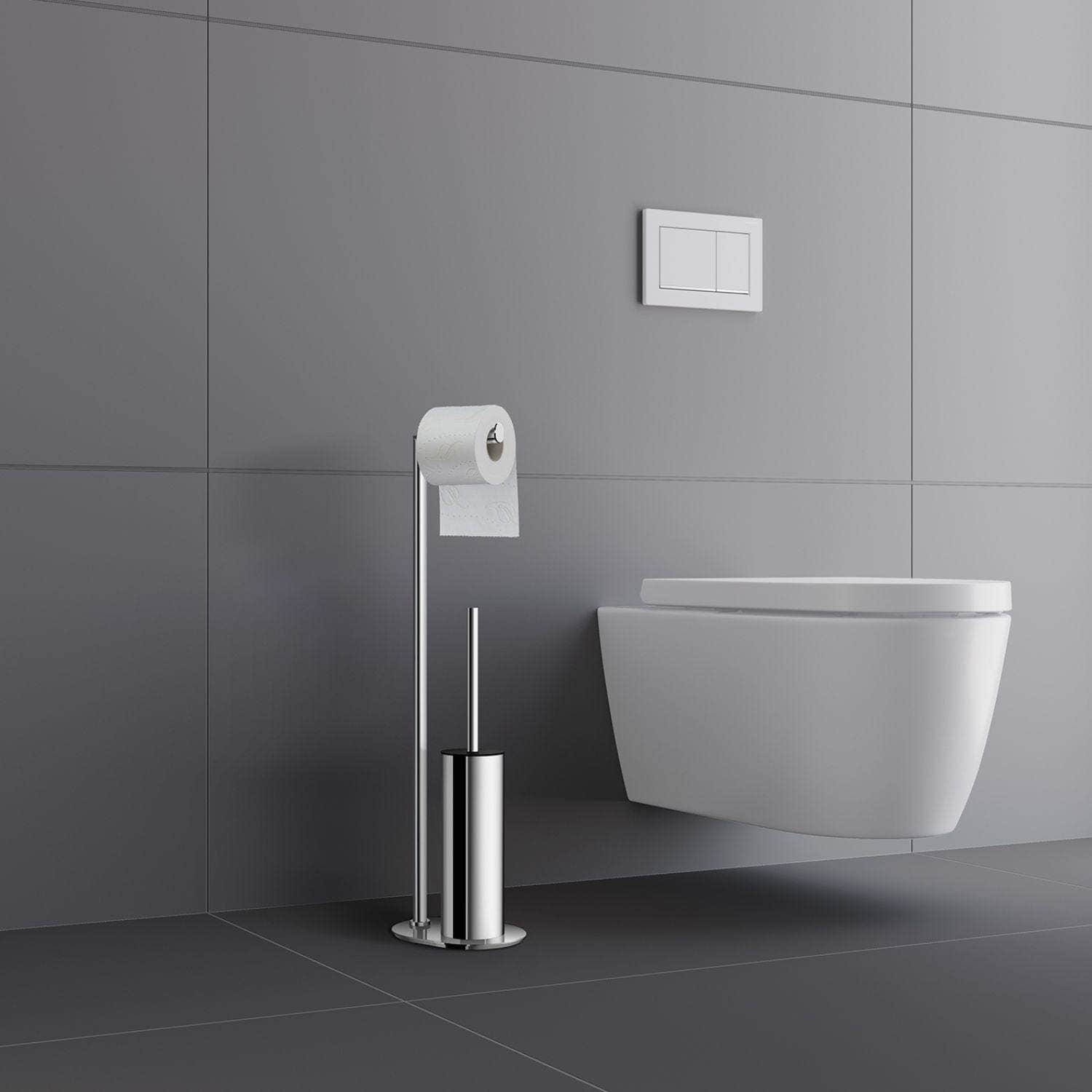 Smedbo Outline 613 Toalettpapirholder / WC-børste Smedbo Toalettrullholder