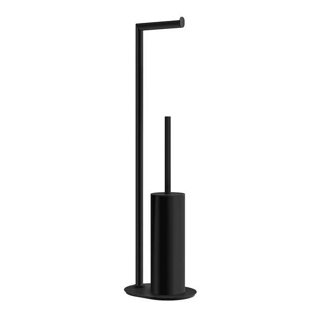 Smedbo Outline 613 Toalettpapirholder / WC-børste Svart Smedbo Toalettrullholder SM-FB613