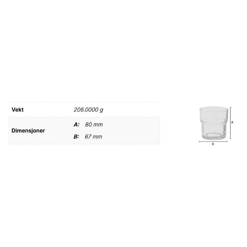 Smedbo V249G Tannglass Løst Klart Glass Smedbo Diverse baderomstilbehør SM-V249G