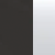 Svart matt / Krom design stripe