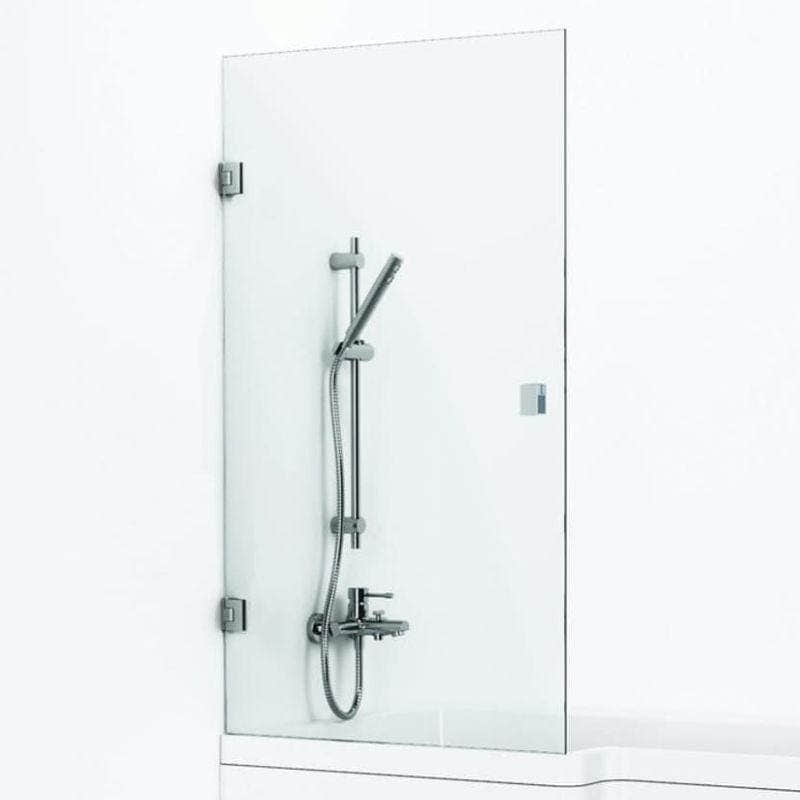 Svedbergs 180° Svingbar Badekarvegg 81cm Krom / 81cm / Klart glass Svedbergs Badekarvegg SV-657781