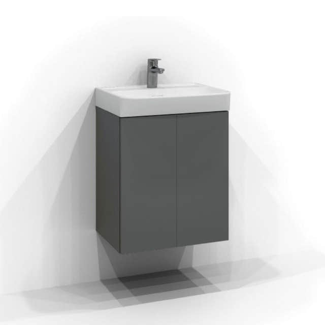 Svedbergs Bloc Servantskap D35 med 2 dører Grå / 50cm Svedbergs Servantskap SV-550122