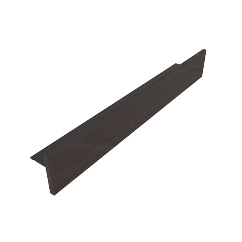 Svedbergs Front Vegghylle Brun ask/Svart matt / 70cm Svedbergs Baderomshylle SV-6578