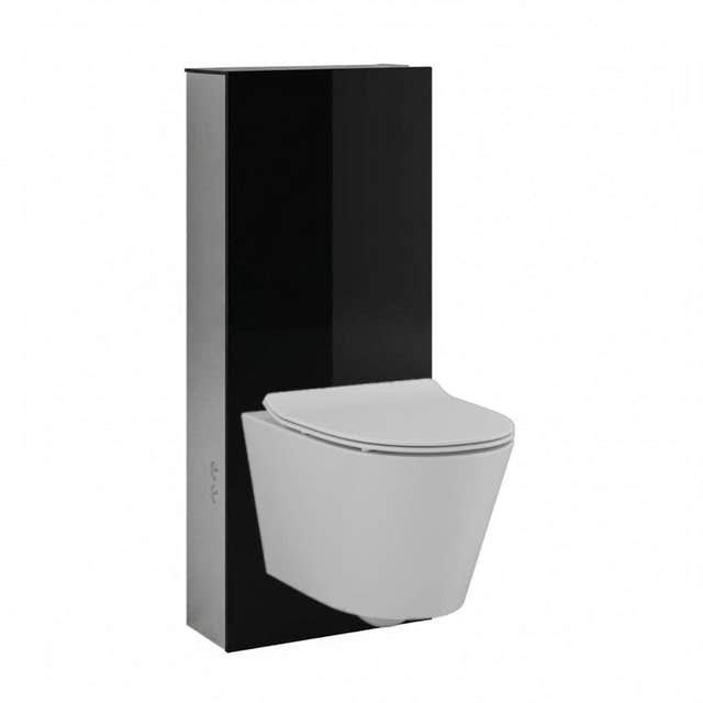 Svedbergs Glassbox 2-i-1 Vege Toalettpakke Svart / Hvit Svedbergs Toalettpakker BUN-9072BOXS
