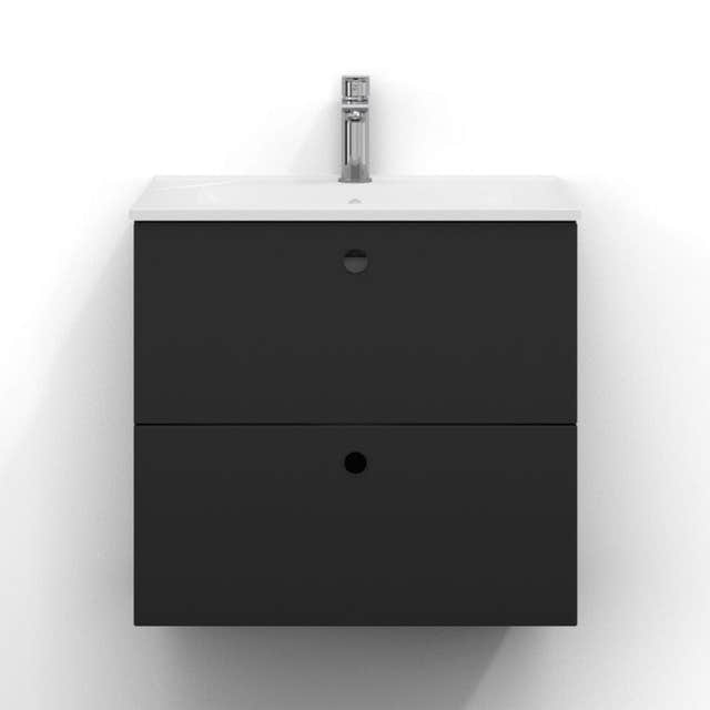 Svedbergs Intro Servantskap 2 Skuffer 60cm / Grafittgrå Svedbergs Servantskap SV-274761