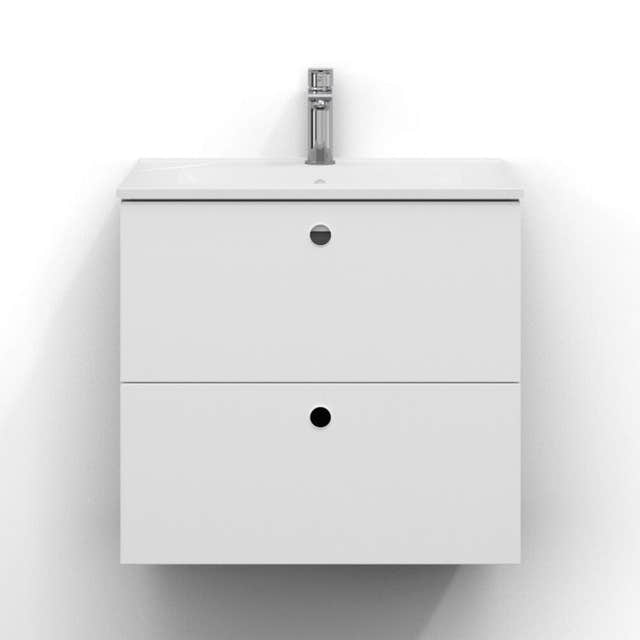 Svedbergs Intro Servantskap 2 Skuffer 60cm / Hvit matt Svedbergs Servantskap SV-274561