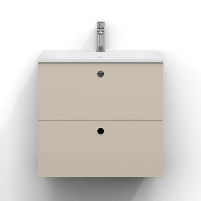 Svedbergs Intro Servantskap 2 Skuffer 60cm / Sand Svedbergs Servantskap SV-274861