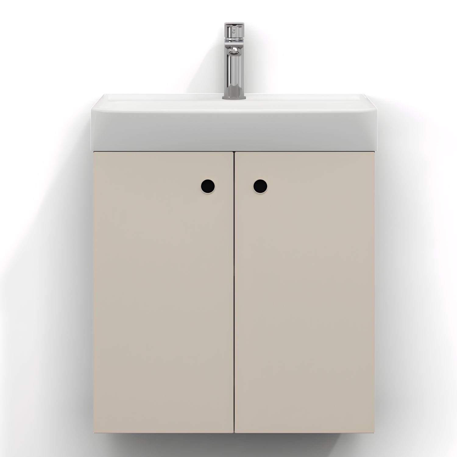 Svedbergs Intro Slim Servantskap 2 Dører Sand / 55x35cm Svedbergs Servantskap SV-273855