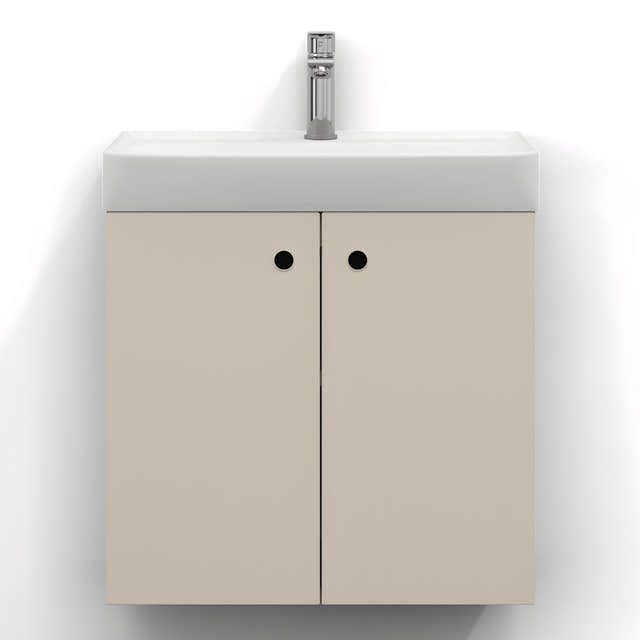 Svedbergs Intro Slim Servantskap 2 Dører Sand / 60x35cm Svedbergs Servantskap SV-273860