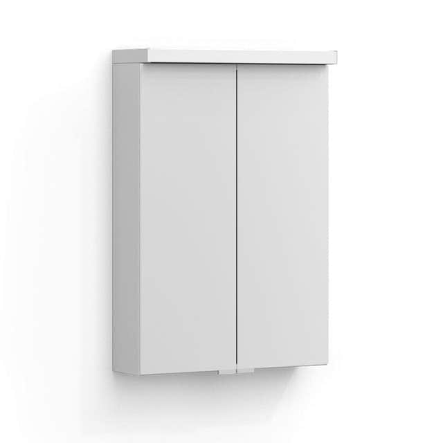 Svedbergs Intro Speilskap Hvit matt / 50cm / Med led-belysning Svedbergs Speilskap SV-285052