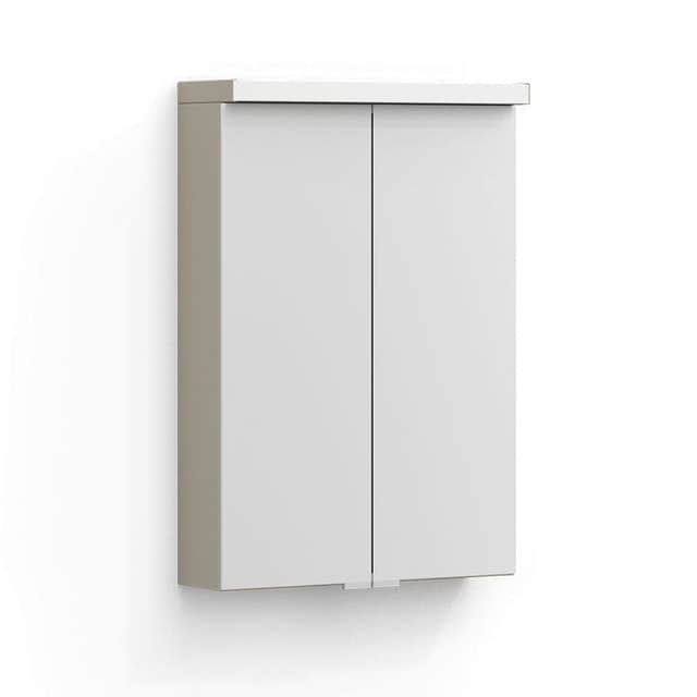 Svedbergs Intro Speilskap Sand / 50cm / Med led-belysning Svedbergs Speilskap SV-285552