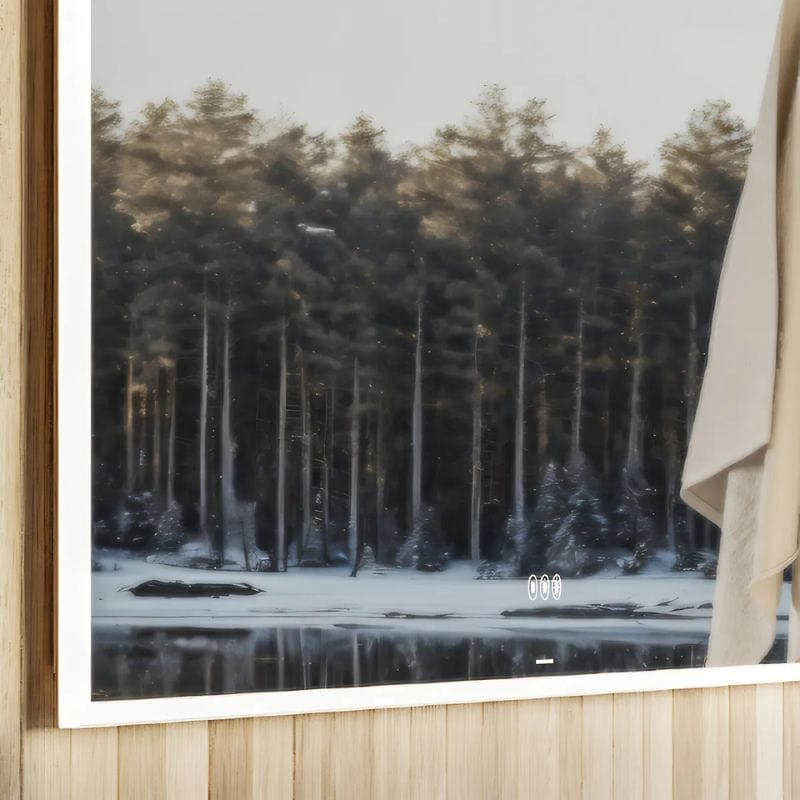 Svedbergs ISTA Speil Firkantet LED belysning Svedbergs Baderomsspeil