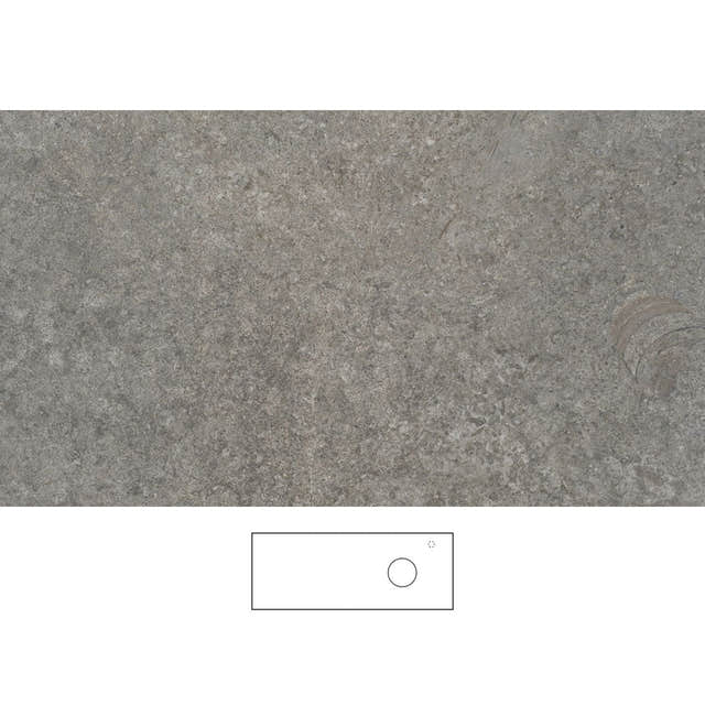 Svedbergs Poem Granittkeramikk Benkeplate Mineral / 120cm høyre / Høyre Svedbergs Benkeplate bad SV-362120H-H