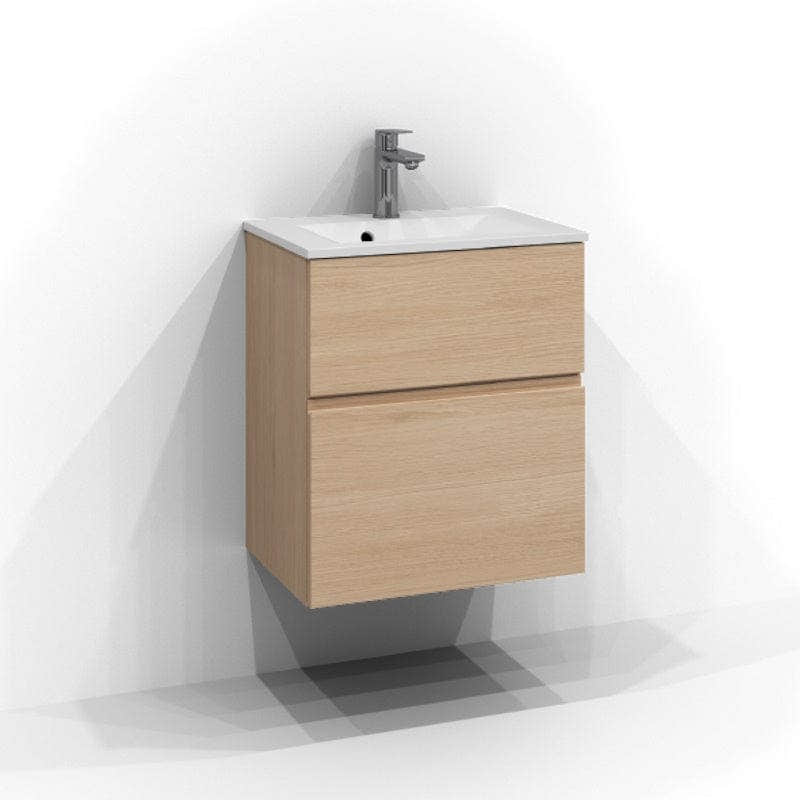 Svedbergs Poem Profil  Servantskap D45 med 2 skuffer Ren eik / 50cm Svedbergs Servantskap SV-3355632