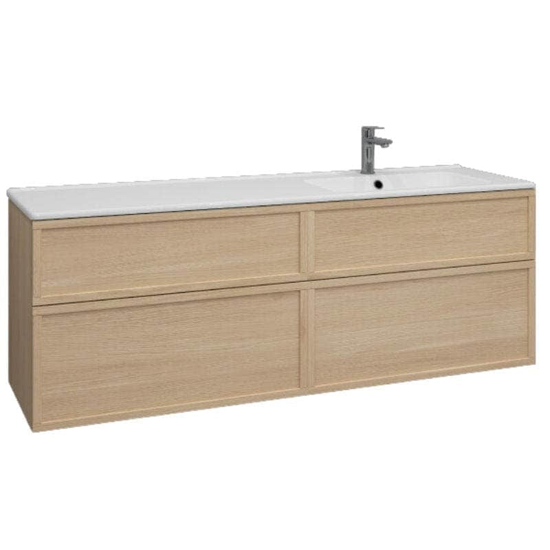 Svedbergs Poem Ramme Servantskap D45 med 4 skuffer Ren eik / 160cm / Ramme Svedbergs Servantskap SV-3451643