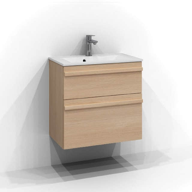 Svedbergs Poem Servantskap 2sk B50-80xH57xD35cm, Slim - List Ren eik / 60cm Svedbergs Servantskap SV-3356332