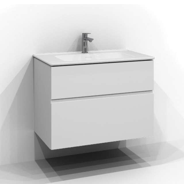 Svedbergs Poem Servantskap 2sk B60-100xD45cm - Profil Hvit / 80cm Svedbergs Servantskap SV-3458612