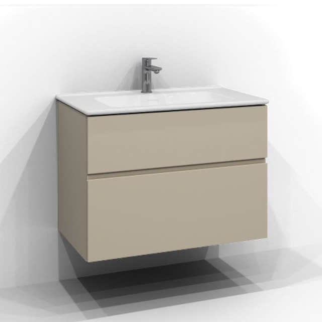 Svedbergs Poem Servantskap 2sk B60-100xD45cm - Profil Sand / 80cm Svedbergs Servantskap SV-3458622