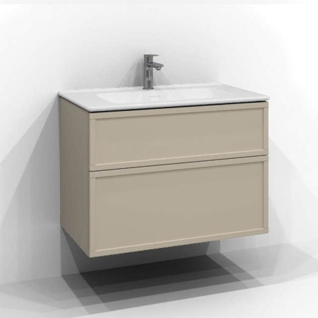 Svedbergs Poem Servantskap 2sk B60-100xD45cm - Ramme/Ramme Push open Sand / 80cm / Ramme Svedbergs Servantskap SV-3458422