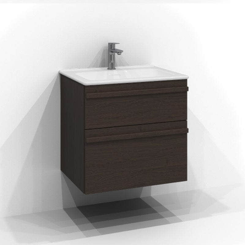 Svedbergs Poem Servantskap 2sk B60-120xD45cm - List Brun ask / 60cm Svedbergs Servantskap SV-3456352