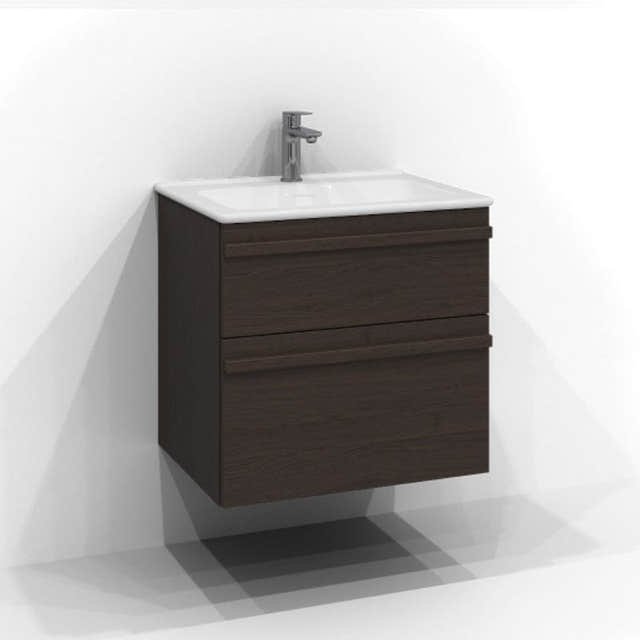 Svedbergs Poem Servantskap 2sk B60-120xD45cm - List Brun ask / 60cm Svedbergs Servantskap SV-3456352