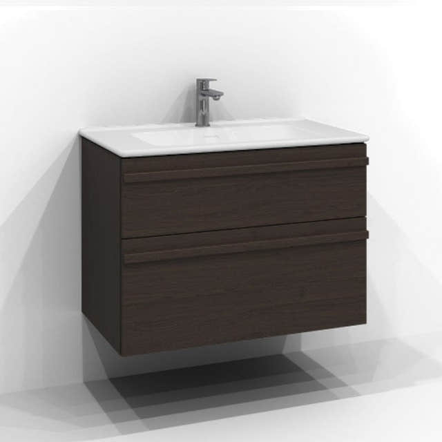 Svedbergs Poem Servantskap 2sk B60-120xD45cm - List Brun ask / 80cm Svedbergs Servantskap SV-3458352