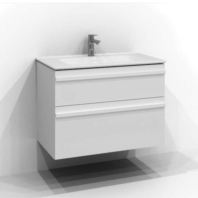Svedbergs Poem Servantskap 2sk B60-120xD45cm - List Hvit / 80cm Svedbergs Servantskap SV-3458312