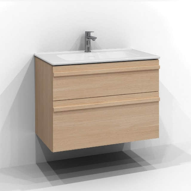 Svedbergs Poem Servantskap 2sk B60-120xD45cm - List Ren eik / 80cm Svedbergs Servantskap SV-3458332