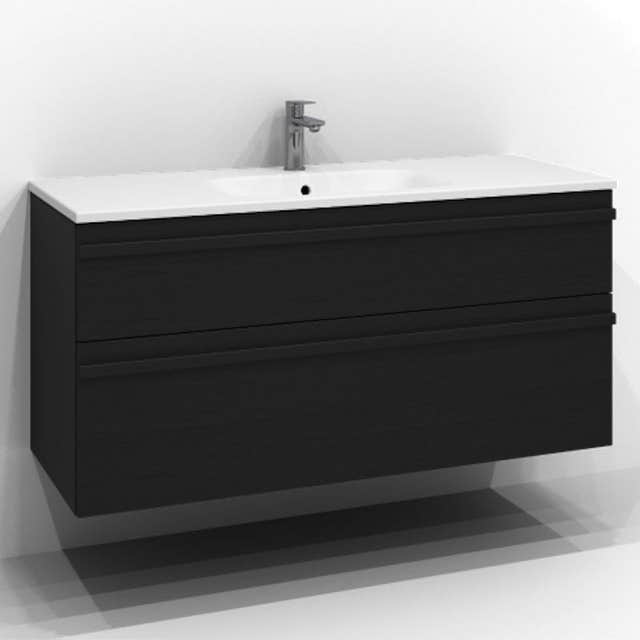 Svedbergs Poem Servantskap 2sk B60-120xD45cm - List Svart ask / 120cm Svedbergs Servantskap SV-34512342