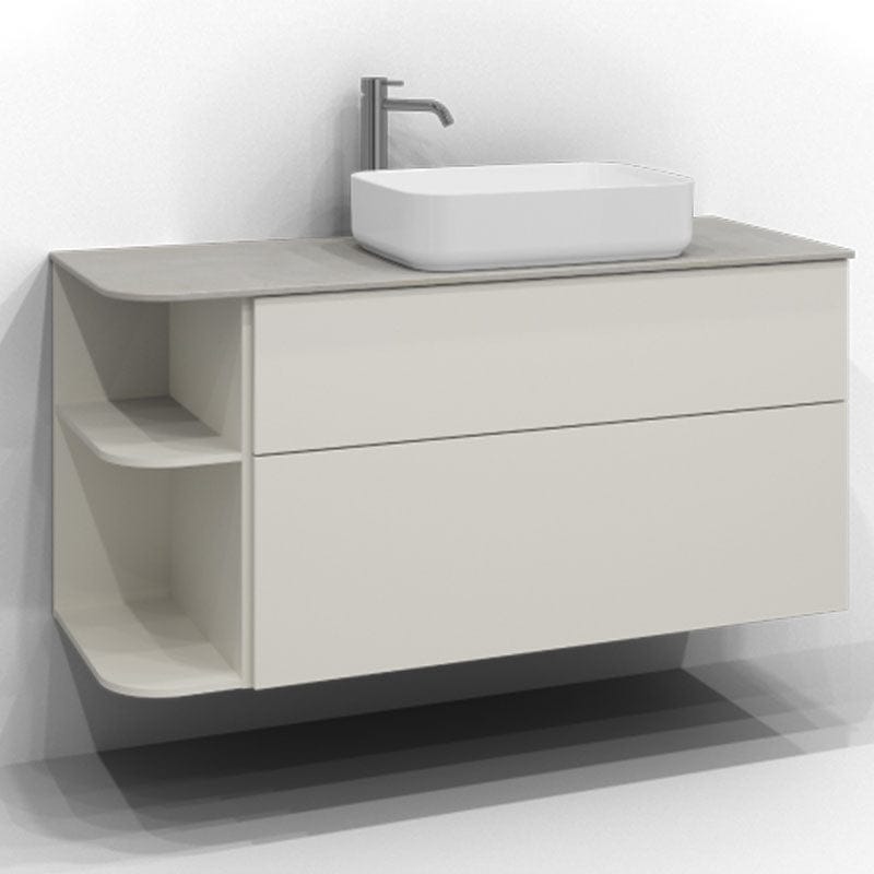 Svedbergs Poem Soft Servantskap Havre / 120cm høyre / Plan push-open Svedbergs Servantskap SV-34512162-P-SH