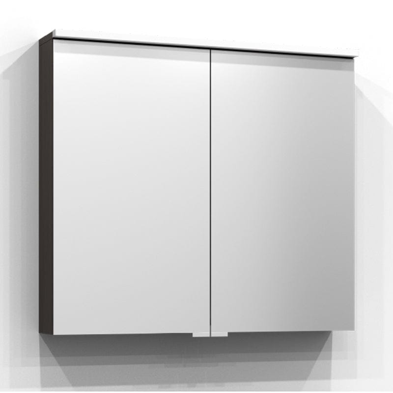 Svedbergs SAREK Speilskap - uten servantlys 80cm / Brun ask / Nei Svedbergs Speilskap SV-229080