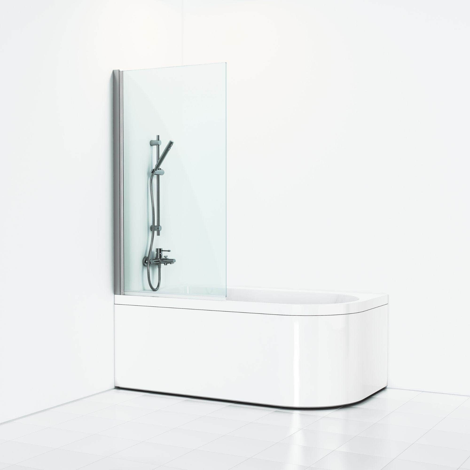 Svedbergs Skoga Rett Badekarvegg 80x141cm Svedbergs Badekarvegg