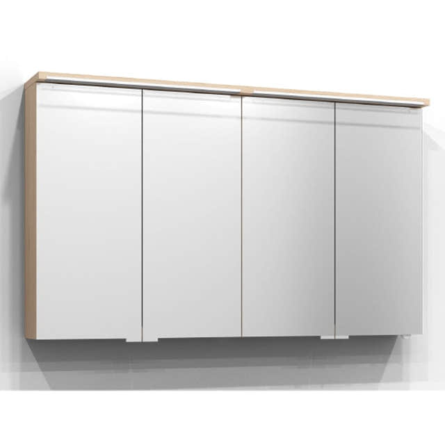Svedbergs SKURU Speilskap med servantlys 120cm / Ren eik / Nei Svedbergs Speilskap SV-421120