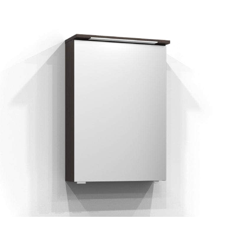 Svedbergs SKURU Speilskap med servantlys 50cm / Brun ask / Nei Svedbergs Speilskap SV-426050