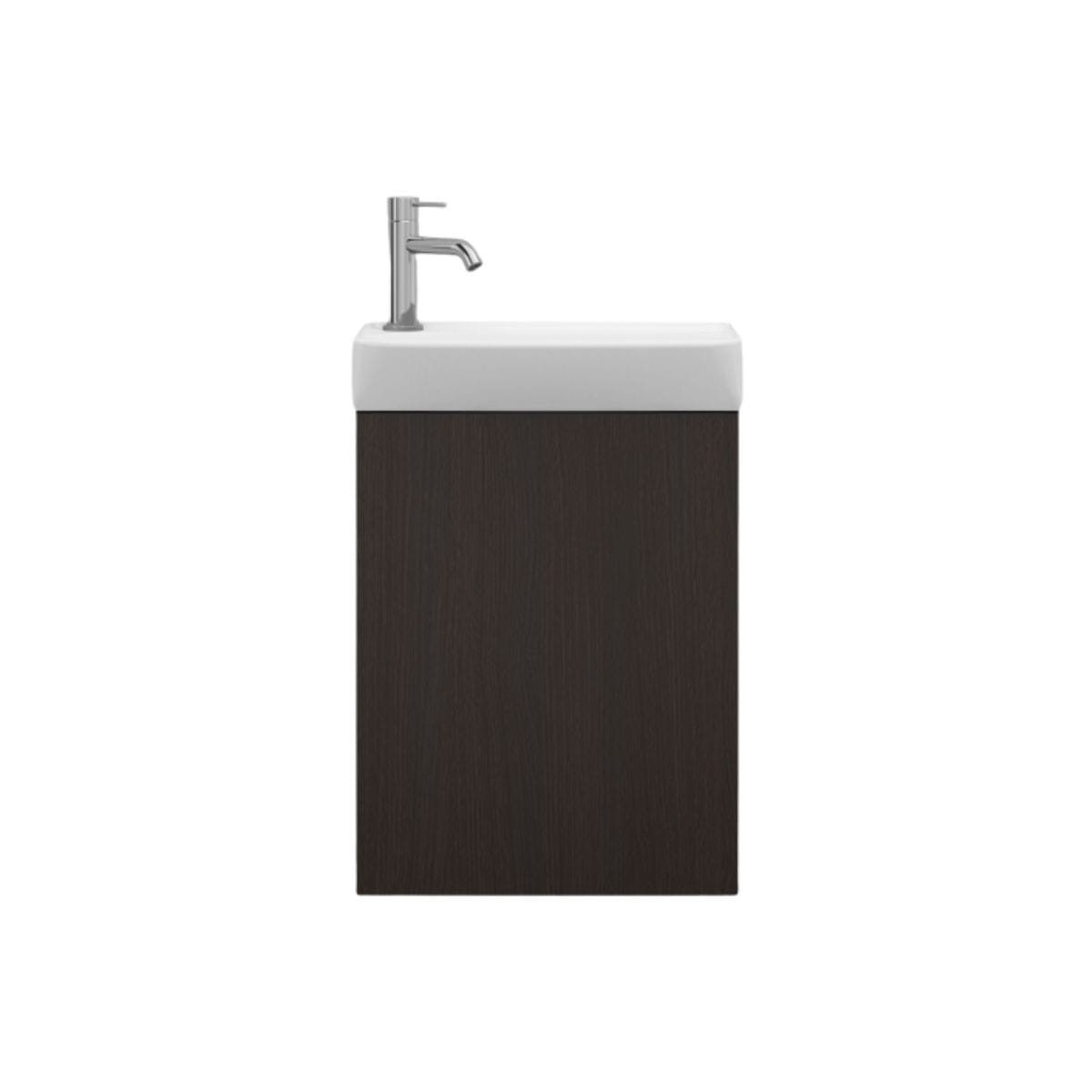 Svedbergs STILLA Servantskap Slim D25 med 1 dør Mørk eik / 45cm Svedbergs Servantskap SV-545251