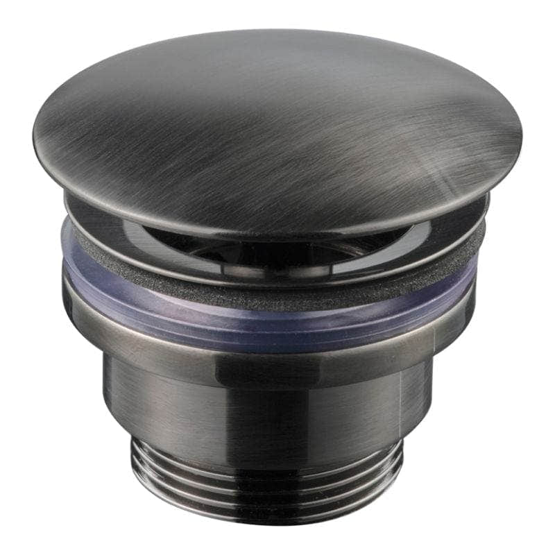 Tapwell 68400 Åpen Bunnventil Servant Brushed black chrome Tapwell Bunnventil TA-9422748