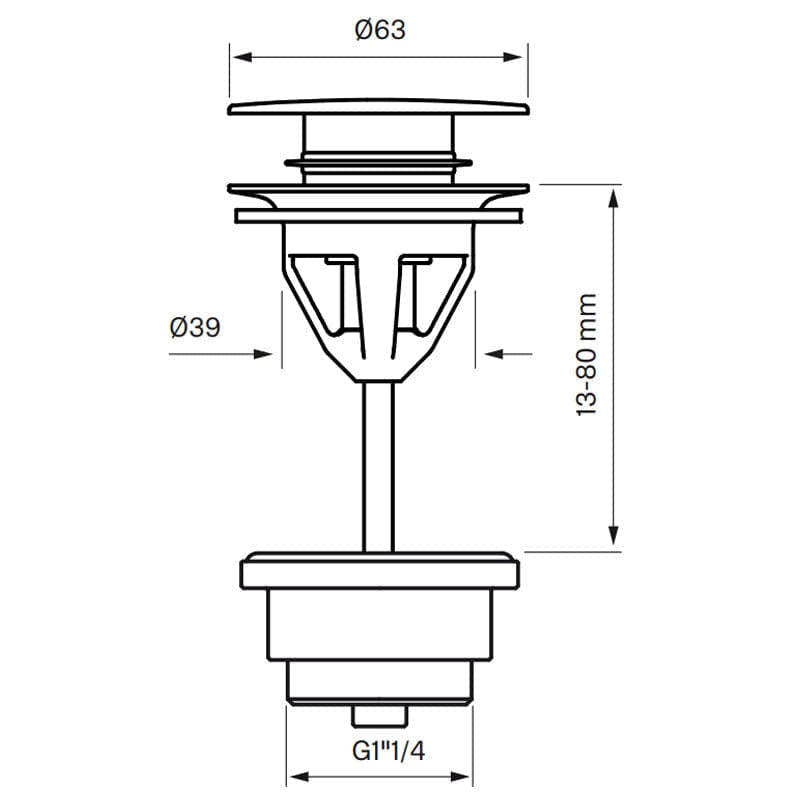 Tapwell 74200 Bunnventil Servant Tapwell Bunnventil TA-8575839