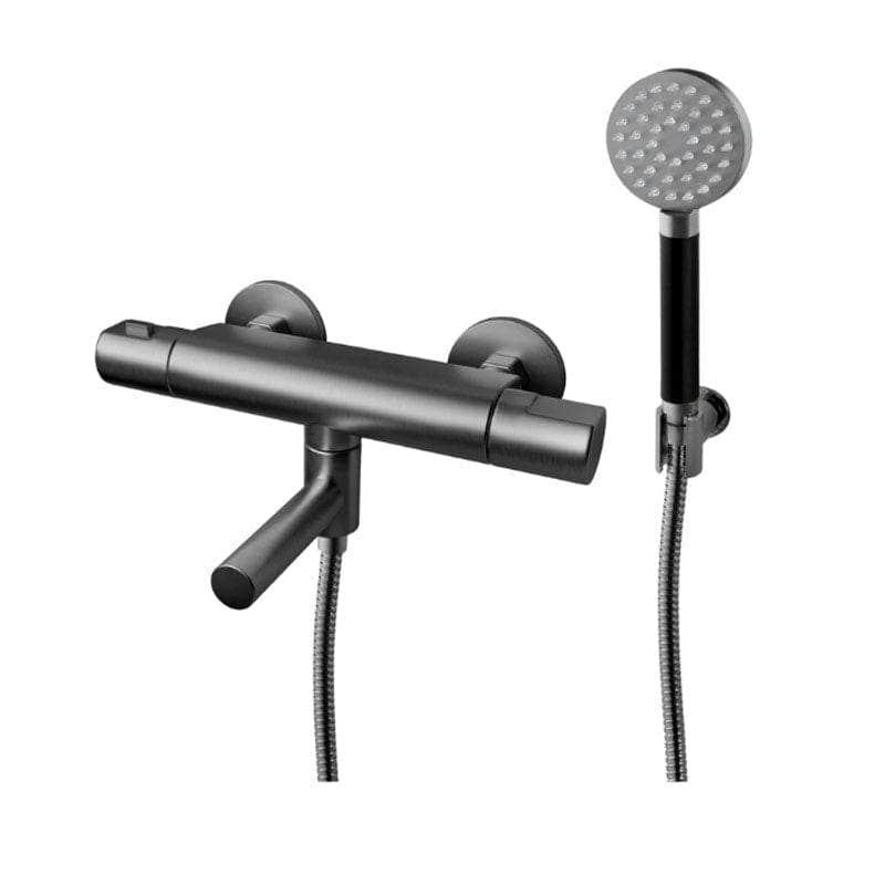 Tapwell ARM026-150 Badekararmatur Brushed black chrome Tapwell Badekararmatur TA-9426651