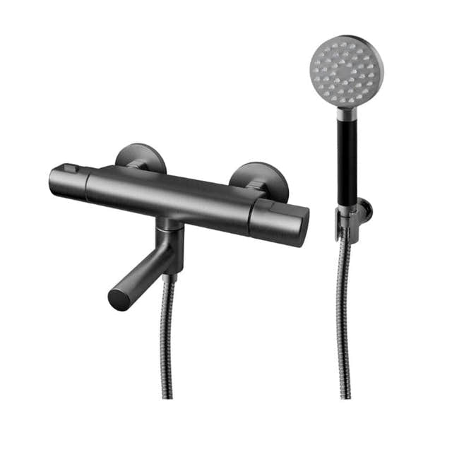 Tapwell ARM026-150 Badekararmatur Brushed black chrome Tapwell Badekararmatur TA-9426651