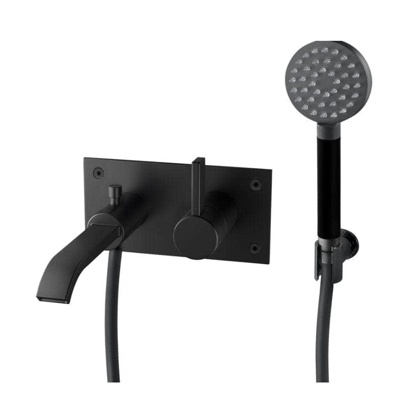 Tapwell ARM036 Badekarbatteri Svart matt Tapwell Badekararmatur TA-9426765