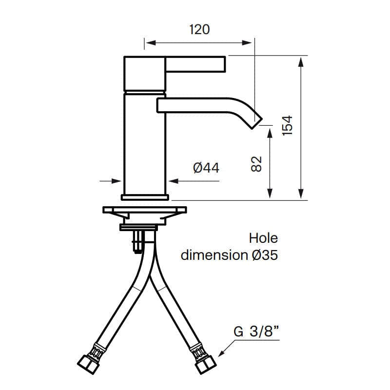 Tapwell ARM071M Servantbatteri Bad.no