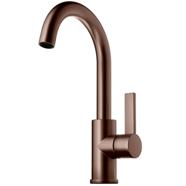 Tapwell ARM078 Servantbatteri H328mm - ikke til benkeplate Bronze Tapwell Servantbatteri TA-9425847