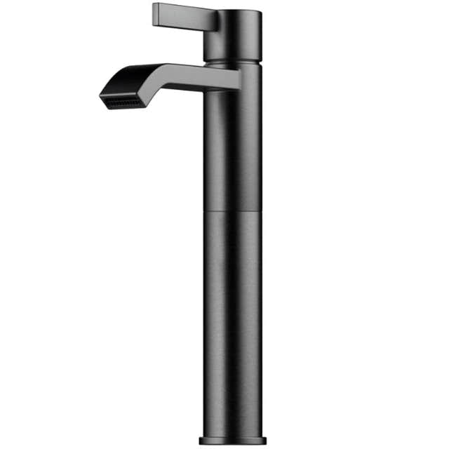 Tapwell ARM081M Høy Servantbatteri Brushed black chrome Bad.no TA-9426615