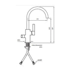 Tapwell ARM577 Kjøkkenarmatur
