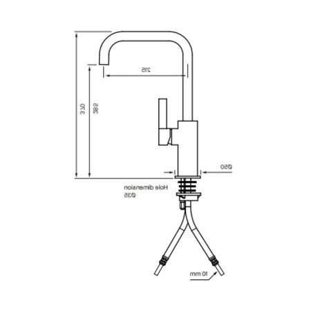 Tapwell ARM580 Kjøkkenarmatur