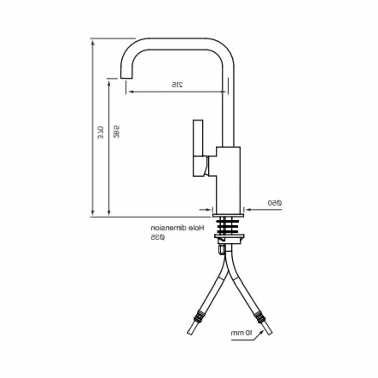 Tapwell ARM580 Kjøkkenarmatur