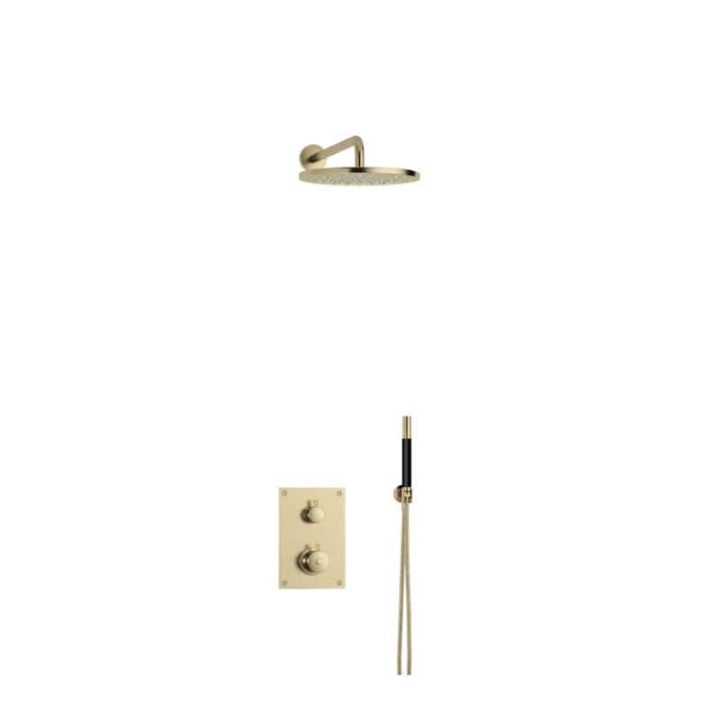 Tapwell BOX7268 ED2 Takdusj Innbygging Honey gold / Ø300mm Tapwell Blandebatteri innbygging TA-9426908
