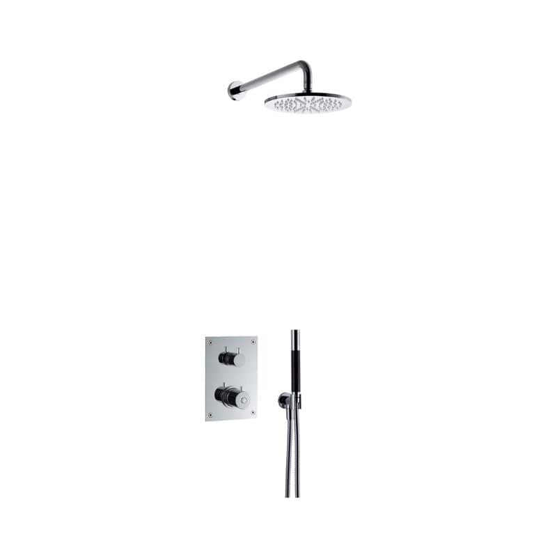 Tapwell BOX7268 ED2 Takdusj Innbygging Krom / Ø250mm Tapwell Blandebatteri innbygging TA-9421794
