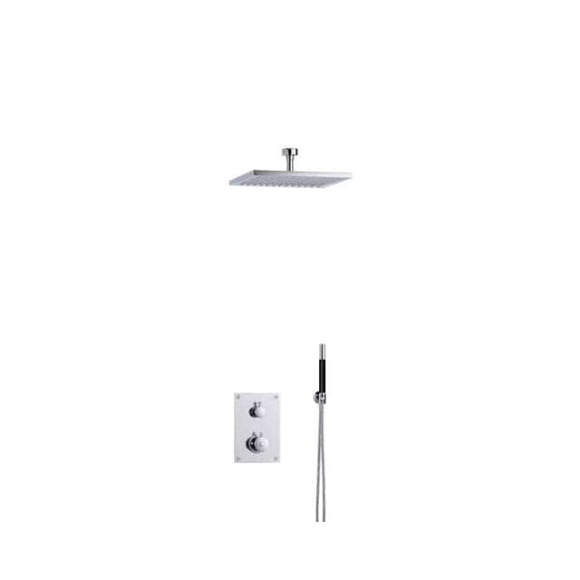 Tapwell BOX7268 Takdusj Innbygging - Takmontert Krom / 85mm / 300x300mm Tapwell Blandebatteri innbygging TA-9425390