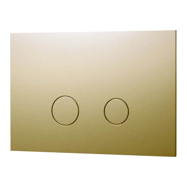 Tapwell DUO112 Betjeningsplate TECE Honey gold Tapwell Betjeningsplate og trykknapper TA-9427834